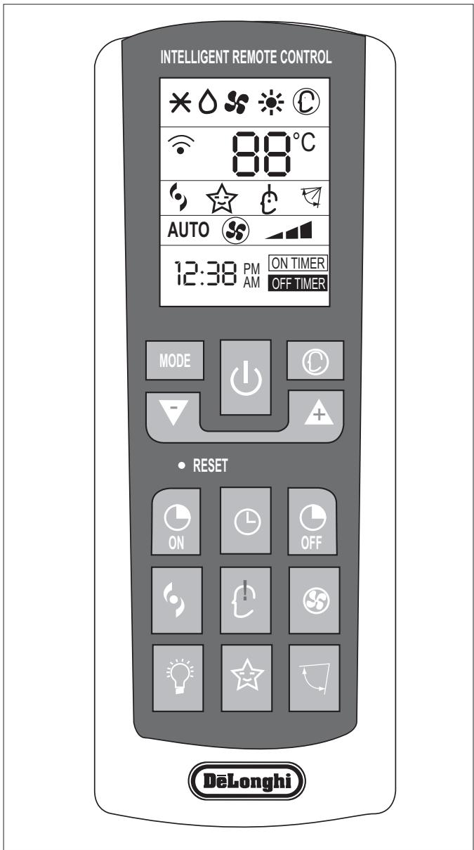 DELONGHI PLS120 - How to use the remote control - 5