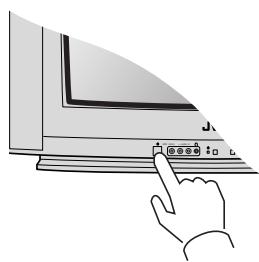 JVC AV-28BD5EPS - Switching on / BkJIIOUbaHe - 1