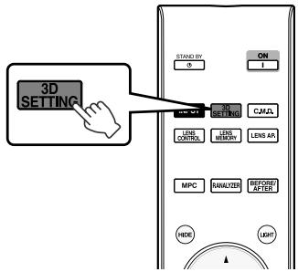 JVC DLA-X700R - ② Sélectionnez "Format 3D" - 1
