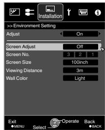 JVC DLA-X700R - Set Screen Adjust - 1