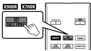 JVC DLA-X700R - et ensuite "Marche", et appuyez sur le bouton [OK] - 1