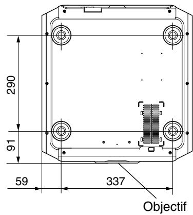 JVC DLA-X700R - Face inférieure - 1