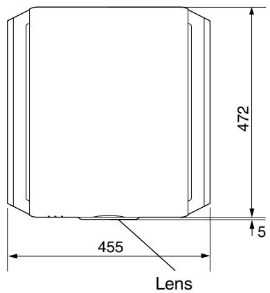 JVC DLA-X700R - Dimensions - 1
