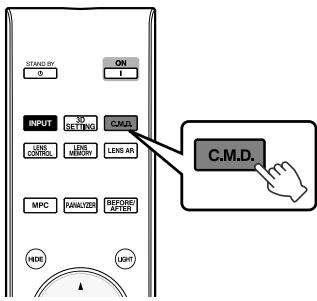 JVC DLA-X700R - Réduire la rémanence des images à mouvements rapides (Clear Motion Drive (C.M.D.)) - 11