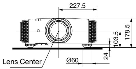 JVC DLA-X900R - Dimensions - 2