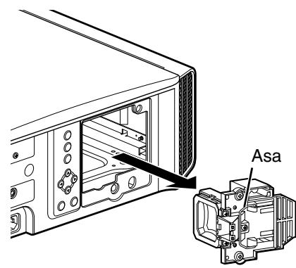 JVC DLA-X900R - Retire launidad de lámpara - 1
