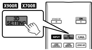 JVC DLA-X900R - Select 2D to 3D conversion followed by "On", and press the [OK] button - 1
