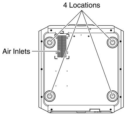 JVC DLA-X900R - Precautions during Mounting - 2
