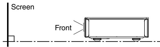 JVC DLA-X900R - Installing the screen - 1