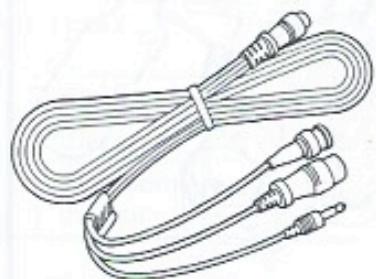 JVC GR-45 - Mise en place de la pile dans l'adaptateur de cassette - 16