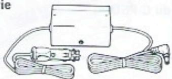 JVC GR-45 - Mise en place de la pile dans l'adaptateur de cassette - 5
