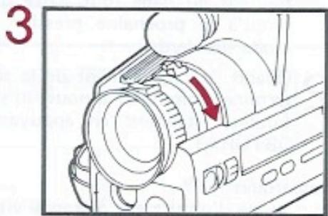 JVC GR-45 - Relacher la position MACRO - 1