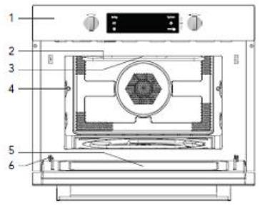 BRANDT CE3610B,  CE3610W,  CE3610W - DESCRIPTION OF YOUR APPLIANCE - 1