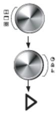 BRANDT CE3610B,  CE3610W,  CE3610W - Tableau de puissance du micro-onde - 1