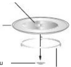 BRANDT CE3610B,  CE3610W,  CE3610W - INSTALLATION DU PLATEAU TOURNANT - 1