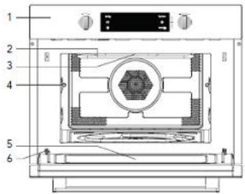 BRANDT CE3610B,  CE3610W,  CE3610W - DESCRIPTION DE VOTRE APPAREIL - 1