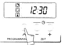 BRANDT FAC24X1N - Einstellen der Uhrzeit - 2