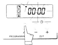 BRANDT FAC24X1N - Indstilling af det ønskede sluttidspunkt - 2
