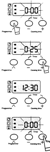 BRANDT FAT24TIU - ● Programmed cooking (for a specific length of time) - 3