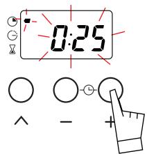 BRANDT FC222WN1 - b) How to delay the start for a timed cooking period - 4
