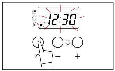 BRANDT FC272WN1 - How to use the timer - 1