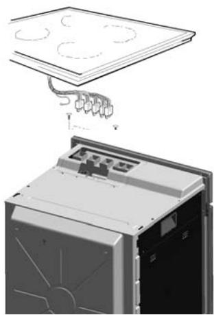 BRANDT FC272WN1 - Connecting the hob unit to the oven - 2