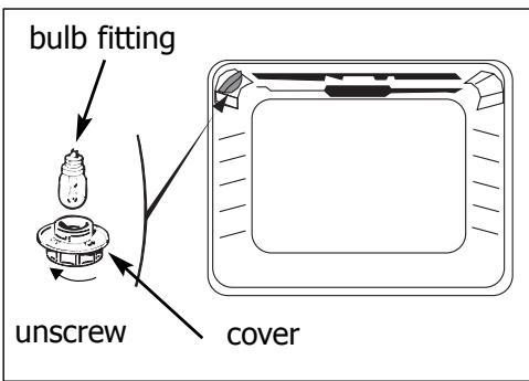 BRANDT FE200BS1 - Changing a bulb - 2