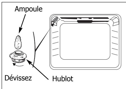 BRANDT FE200BS1 - Comment changer l'ampoule ? - 2