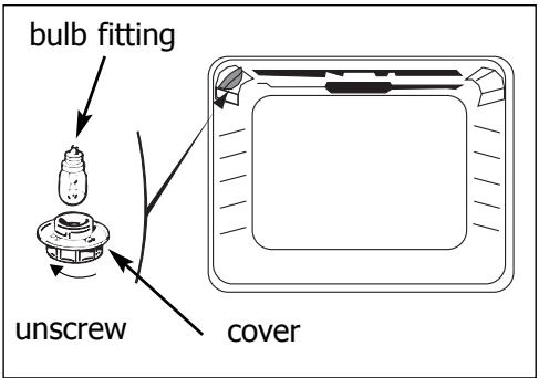 BRANDT FE210WN1 - Changing a bulb - 1