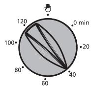 BRANDT FP211XN1 - The timer - 1