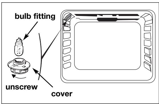 BRANDT FP224XN1 - Changing a bulb - 2