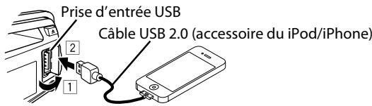 JVC KD-R431 - Lecture d'un iPod/iPhone - 1