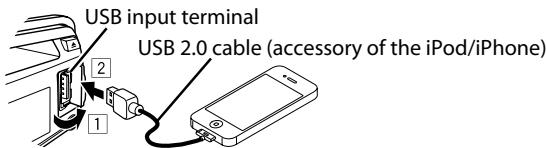 JVC KD-R431 - Playing an iPod/iPhone - 1