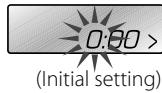 JVC KD-R431 - Setting the clock - 9