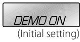 JVC KD-R431 - Canceling the display demonstration - 4