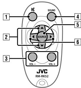 JVC KD-R431 - Using the remote controller - 2