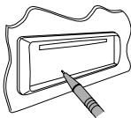 JVC KD-R431 - How to reset your unit - 1