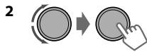 JVC KD-R431 - Selecting the playback modes - 3