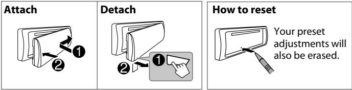 JVC KD-R461 - Handling discs: - 3