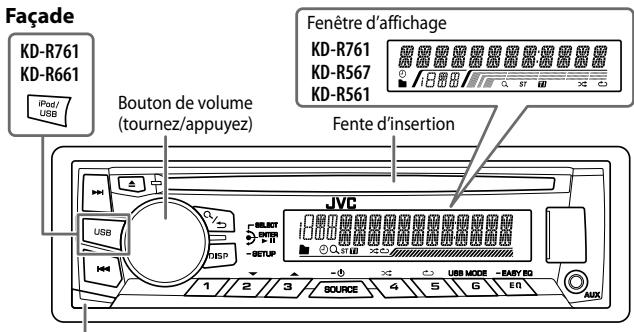 JVC KD-R461 - FONCTIONNEMENT DE BASE - 1