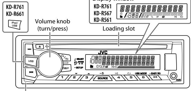 JVC KD-R461 - Handling discs: - 2