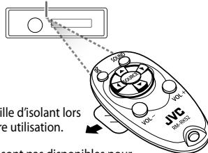 JVC KD-R461 - Télécommande (RM-RK52) - 1