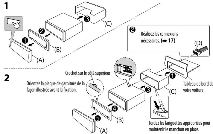 JVC KD-R461 - Procedure de base - 1