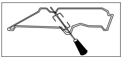 BRANDT FP871X - - Grille sécurité anti-basculement (fig.1) - 3