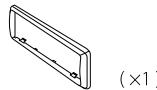 JVC KD-R472 - When installing without the mounting sleeve - 5
