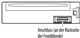 JVC KD-R472 - Reinigung des Steckverbinders - 1
