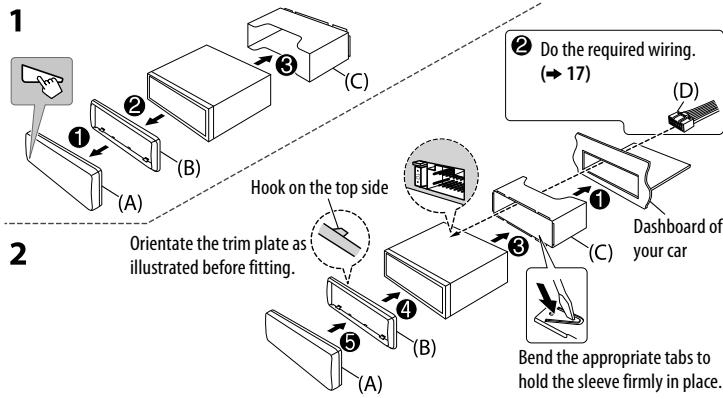 JVC KD-R472 - Basic procedure - 1