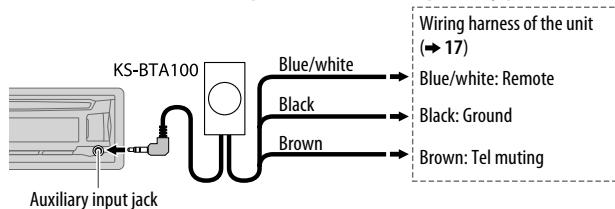 JVC KD-R472 - Use a Bluetooth device - 1