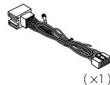 JVC KD-R771BT - Part list for installation - 4
