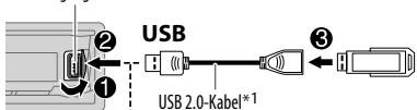 JVC KD-X130 - Starten Sie die Wiedergabe - 1